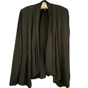 IBEX Cascade Cardigan Black Small